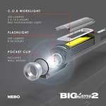 NEBO Magnetic NE6737 Big Larry 2 Pocket Work Light - Powerful LED Pen Inspection Flash Light, Black Torch £10.98 Amazon Prime Exclusive