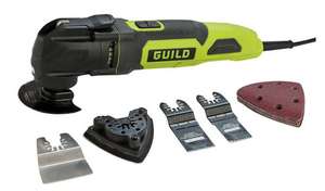 Guild 3-in-1 Multi-Tool with 20 Accessories – 300W free collection only