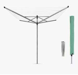 Brabantia Lift-O-Matic 60m Rotary Airer with Ground Spike + Cover - £47.98 (In Store) Members only @ Costco