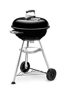 Weber Compact Kettle Charcoal Grill Barbecue 47cm