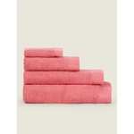 Cotton Towels : Lagoon-Natural-Pink-Charcoal : Hand Towel £1.75/Bath Towel £3/Bath Sheet £5 ( free C&C ) @ Asda