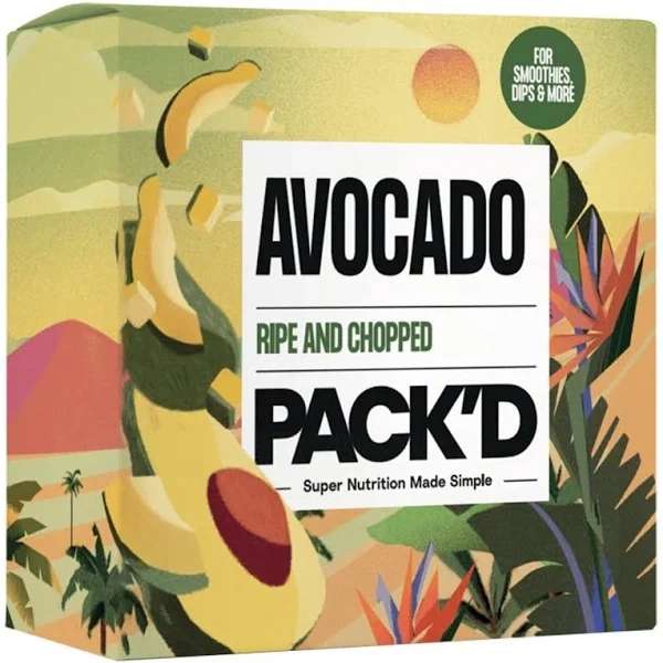 Pack'd Ripe and Chopped Avocado 300g 90p in-store Morrisons Castle Bromwich