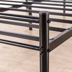 ZINUS 27.94 cm Black Metal Platform Bed Frame with Headboard and Footboard/Premium Steel Slat Suppor - £81.99 @ Amazon