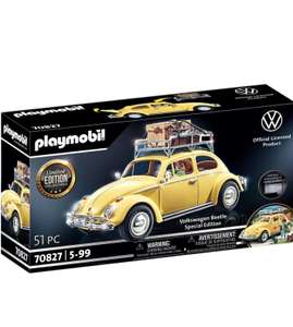 Playmobil 70827 Volkswagen Beetle, Yellow Family Car, Special Edition for Fans and Collectors - £27.84 @ Amazon