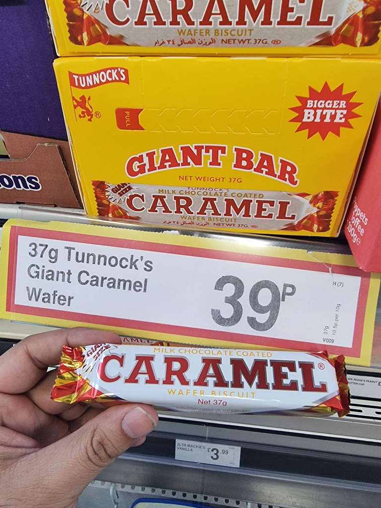 Tunnock's Giant Caramel Wafer (Doncaster)