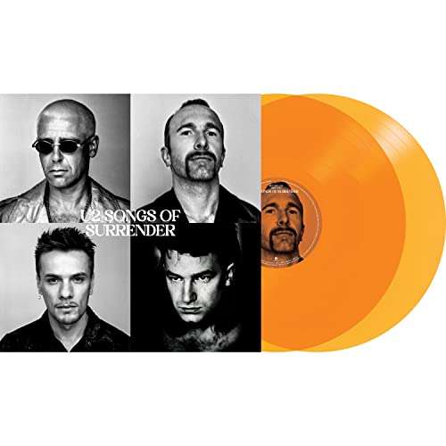 U2 'Songs Of Surrender’ – 2LP Limited Edition Orange Translucent Vinyl (Amazon Exclusive) Edition Double Vinyl - £23.89 @ Amazon