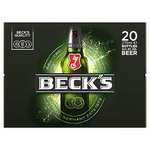Becks German Lager Beer Bottle, 20 x 275ml - £12 @ Amazon