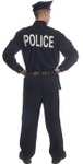 Dress Up America Police Costume For Adults - Shirt, Pants, Hat, Belt, Gun Holster and handcuffs Cop Set - Size Large