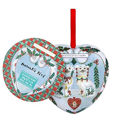 Natalie Lete Christmas heart shaped soap £4.40 at Amazon