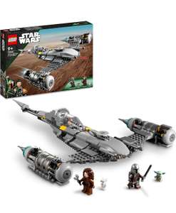 LEGO 75325 Star Wars The Mandalorian's N-1 Starfighter Building Toy, The Book of Boba Fett,