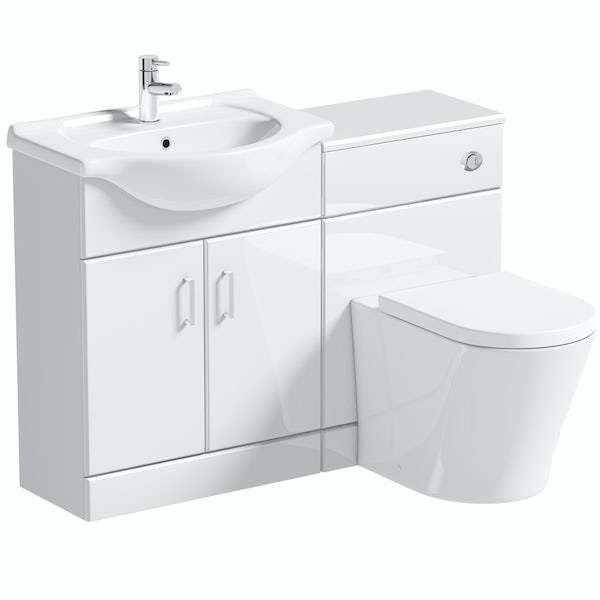 Up to 60% off Summer Sale + 20% off Sale e.g. Orchard Eden White Combination with Contemporary Toilet & Seat - £327.20 @ Victoria Plum