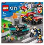 Lego 60319 Fire Rescue & Police Chase - Gloucester Quays and more, probably national.
