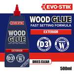 Prime members deal: EVO-STIK Exterior Wood Glue - D3 500ml - Prime Exclusive