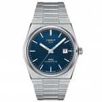 TISSOT T1374071104100 PRX Powermatic 80 Silver & Blue Men's Watch £480.25/ £408.21 with code (First Time Users) at Tic Watches