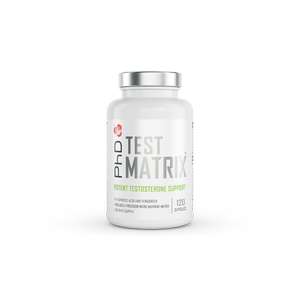 Test Matrix Testosterone Support - Capsules £2 (£3.99 delivery) @ PhD Nutrition