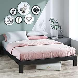 ZINUS Arnav 26 cm Metal Super King Bed Frame with Wood Slat Support £50.99 @ Amazon