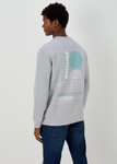 Light Grey Embroidered Sweatshirt (99p C&C)