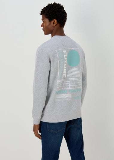 Embroidered Light Grey Sweatshirt at Matalan for £9.00 | hotukdeals