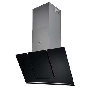 Bamia Black Glass Angled Slide lift cooker hood. 90cm £144 instore @ B&Q Farnborough