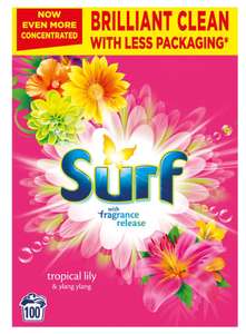 Surf Powder Tropical Lily 100 washes - Weston Favell Northampton