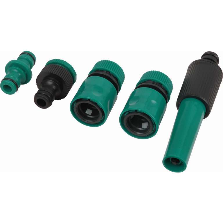 Plastic Hose Connector Set £2.98 click and collect @ Toolstation