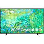 Samsung 43” CU8000 Crystal UHD 4K HDR TV / 50” CU8000 £279.20 / 43” Q60C QLED £295.20 + 5 Yr Warranty w/Code Marks Electrical UK Mainland