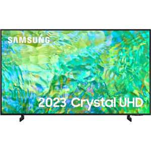 Samsung 43” CU8000 Crystal UHD 4K HDR TV / 50” CU8000 £279.20 / 43” Q60C QLED £295.20 + 5 Yr Warranty w/Code Marks Electrical UK Mainland