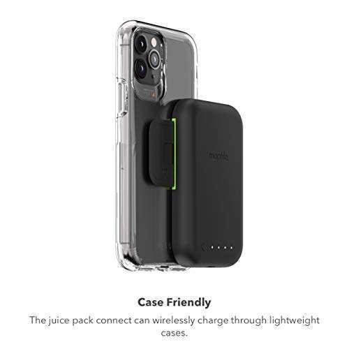 Mophie - Juice Pack Connect Mini 3,000 mAh Portable Battery + stand for Qi-enabled Smartphones - using code