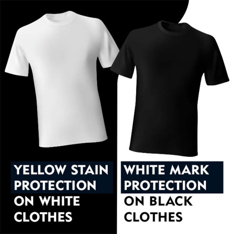 NIVEA Men Anti-Perspirant Black & White Invisible Deodorant Roll-On (50ml) (£1.22/£1.15 on Subscribe & Save)