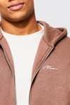 Mens Boxy Fit Zip Through 100% Cotton Hoodie (Sizes XS-XL) - £6.30 + Free Delivery With Codes (In Description) @ BoohooMAN
