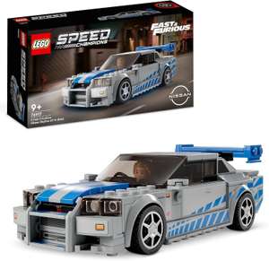 LEGO Speed Champions 2 Fast 2 Furious Nissan Skyline GT-R (R34) 76917 - Discount At Checkout - Free C&C