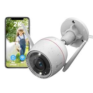 EZVIZ 2K Outdoor Security Camera CCTV Wi-Fi Camera, 30M Colour Night Vision, AI Human Motion Detection. Sold by Ezviz Direct FBA