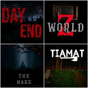 4 Free PC Game: Day End, Z World, The Maze, Tiamat at Itch.io