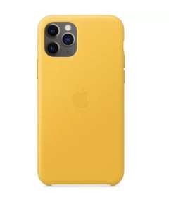 Apple Official iPhone 11 Pro Leather Case - Juicy Lemon £8.08 @ MyMemory