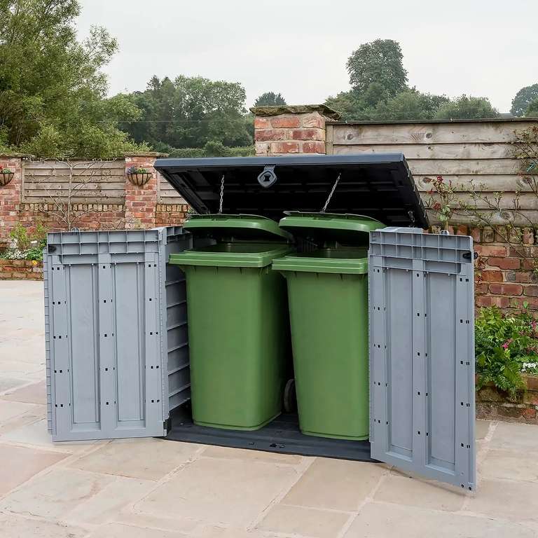 1200L Keter Store It Out Ace Outdoor Garden Storage Shed - Grey / Graphite £126 delivered with code or newsletter signup code @ Homebase