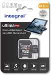 Integral 512GB Micro SD Card 4K Video Premium High Speed Memory Card SDXC Up to 100MB/s Read Speed & 50MB/s Write speed V30 C10 U3 UHS-I A2
