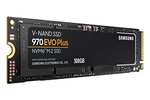 Samsung 970 EVO Plus MZ-V7S500BW | Internal NVMe M.2 SSD, 500 GB, Up to 3,500 MB/s sequential read £29.40 @ Amazon