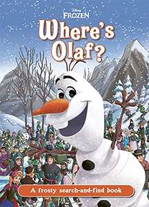 Where's Olaf?: A Disney Frozen Search-and-find book (Hardcover) - £5.96 @ Amazon
