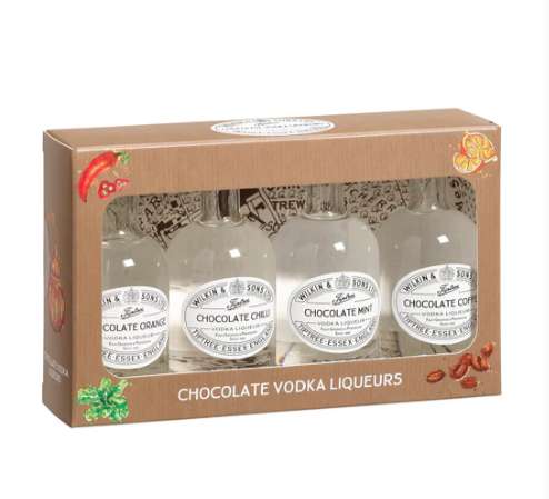 Chocolate Vodka Liqueurs instore Beaconsfield