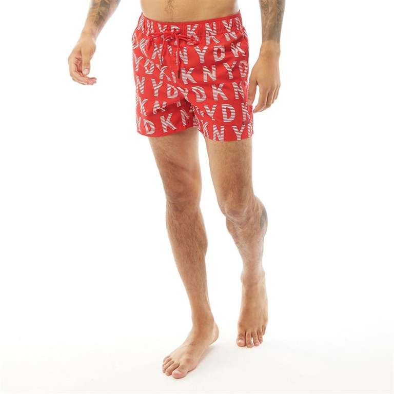 DKNY Mens Tobago Swim Shorts Toreador Red most sizes available