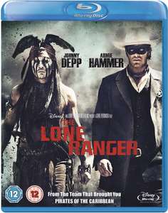The Lone Ranger - Blu Ray £2.40 @ harrybo-roo ltd/eBay