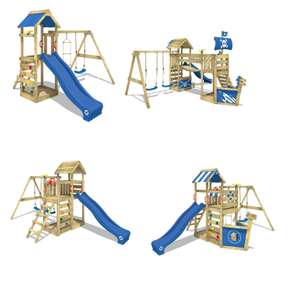 Wickey climbing frames on sale. Prices from £479.95 @ Wickey.co.uk
