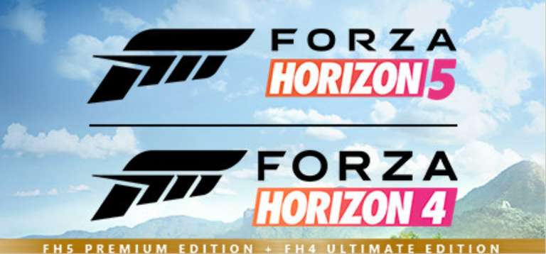 Forza Horizon 4 Ultimate Edition & Forza Horizon 5 Premium Edition for PC / Steam