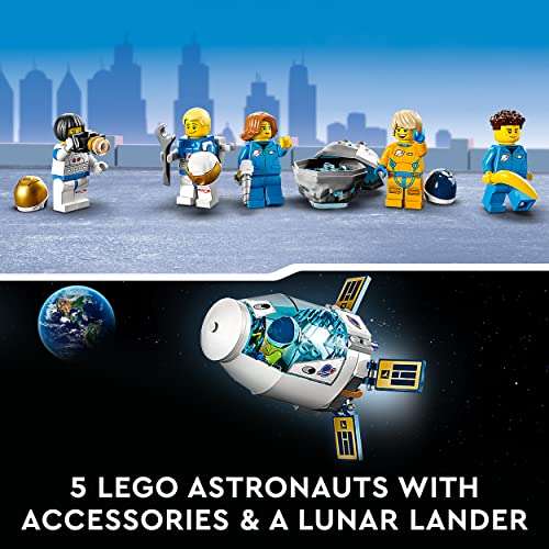 LEGO 60349 City Lunar Space Station - £27.49 @ Amazon