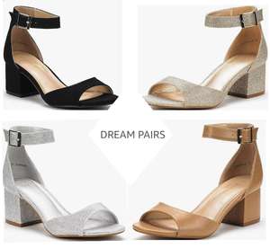 DREAM PAIRS Women's Chunkle Pump (6 colour's to choose from)