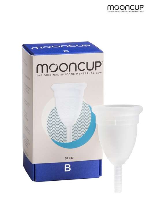 Mooncup The Original Silicone Menstrual Cup Size B - £10 + Free collection to store @ Next