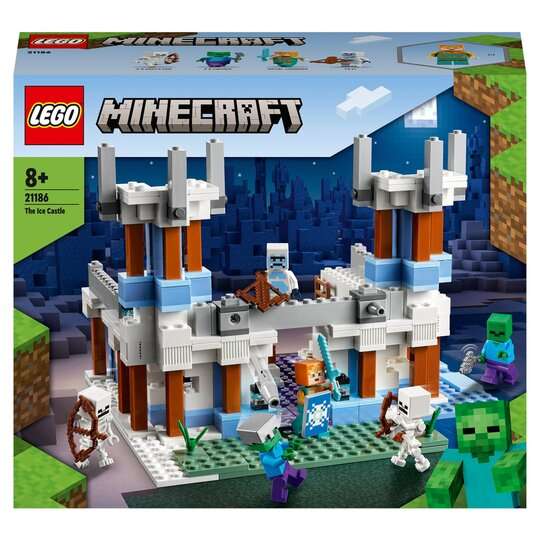 Lego Minecraft Ice Castle 21186 £36 Clubcard Price @ Tesco