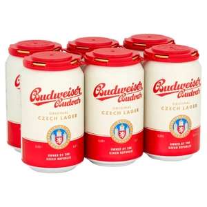 12x 330ml Cans Of Budweiser Budvar Original (Imported) £9 @ Asda