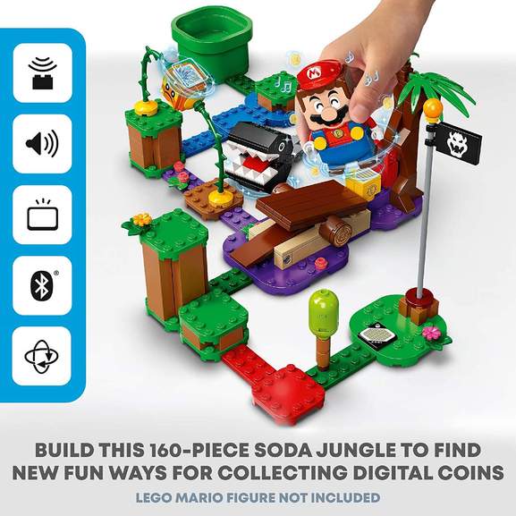 lego super mario chomp jungle encounter expansion set