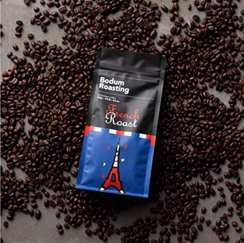 BODUM COFFEE French Roast Organic - Columbia and Sumatra, 250 grams £3.91 @ Amazon